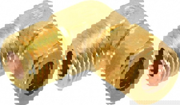 Compression Tube Male Elbow: 1/2